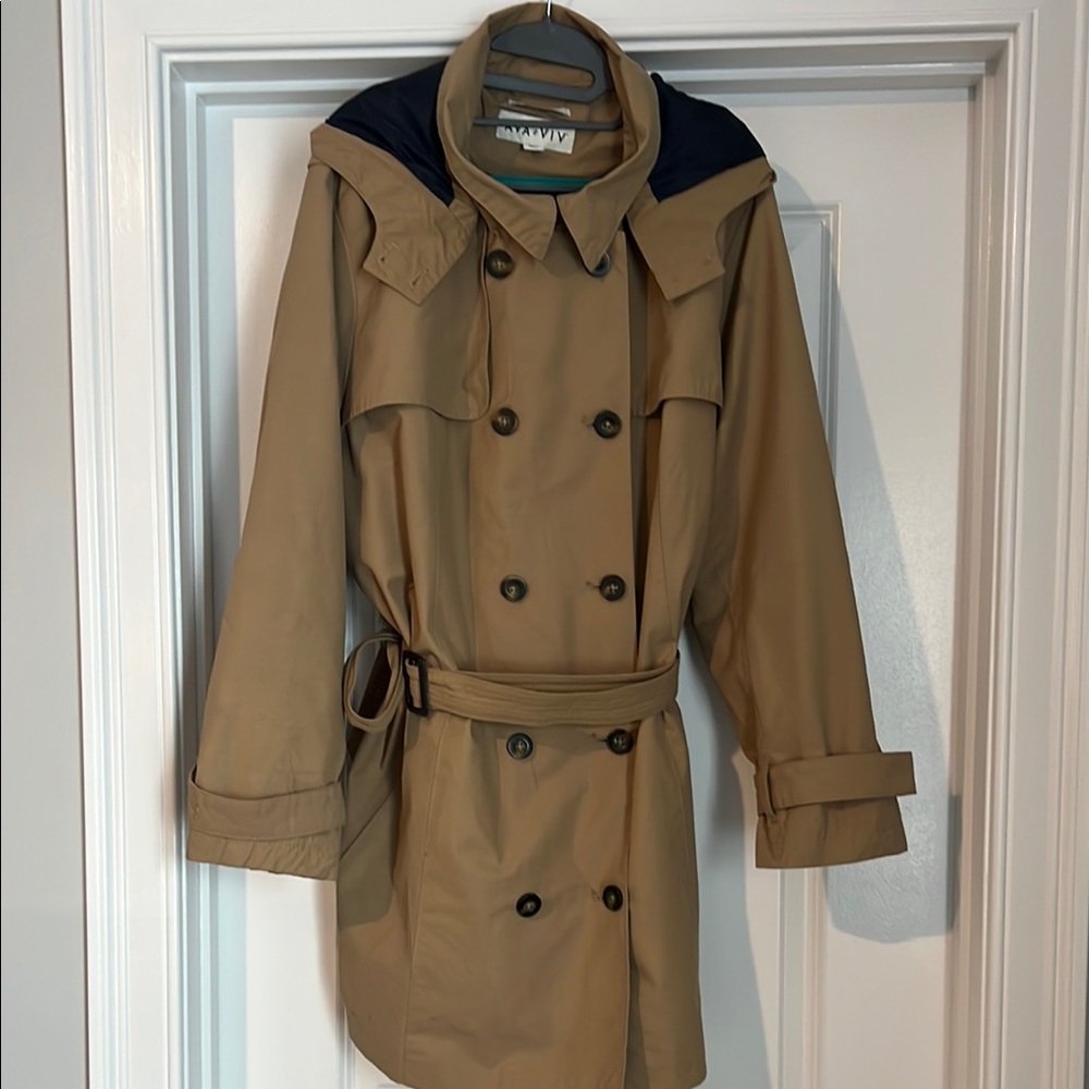 Ava & Viv Tan Trench Coat